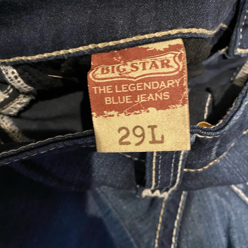 Big Star Skinny Jeans size 29 Long - Picture 4 of 4